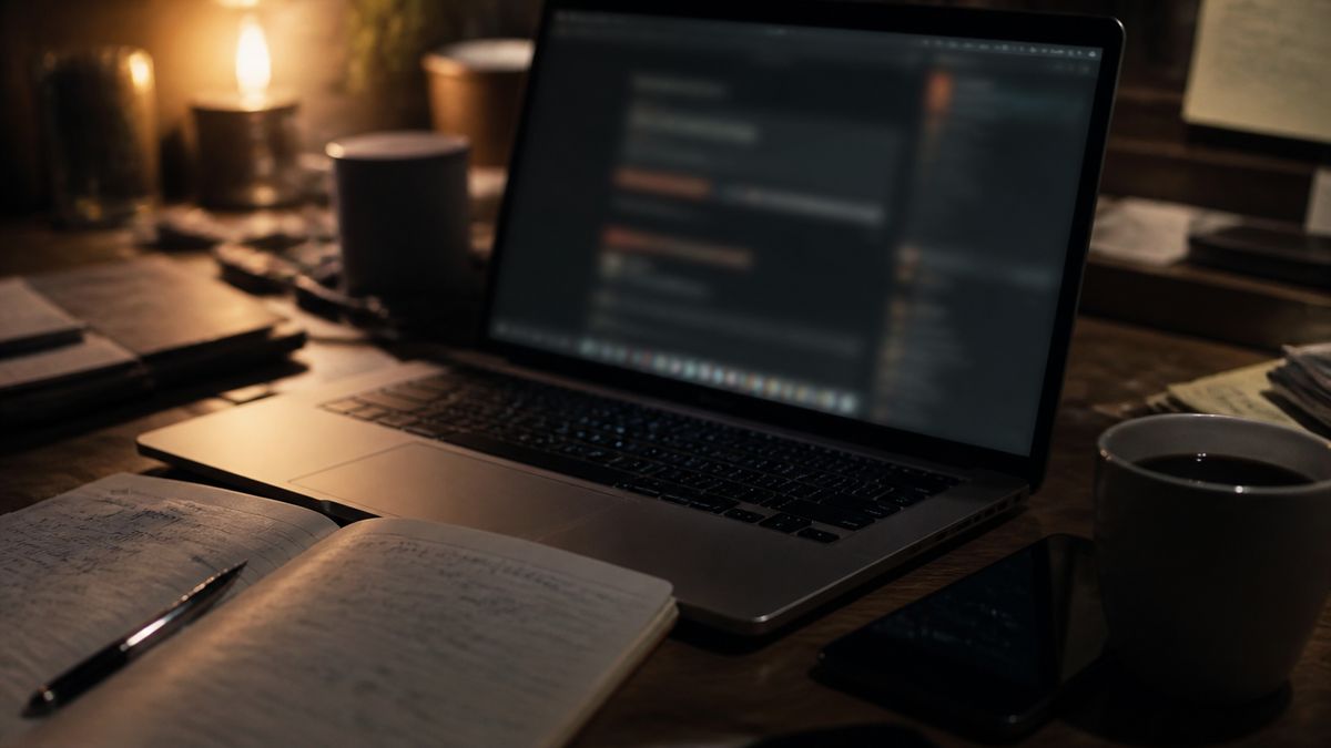 person exploring the Hidden Wiki on a laptop