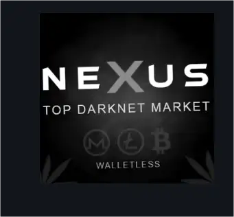 Screenshot of Nexus Market interface showcasing digital goods.